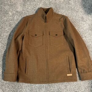 Powder River Heather Wool - Field Jacket camel color - men’s medium